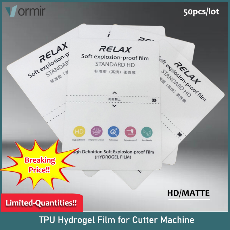 Screen Protector Cutter - VORMIR 50 Uds película de TPU