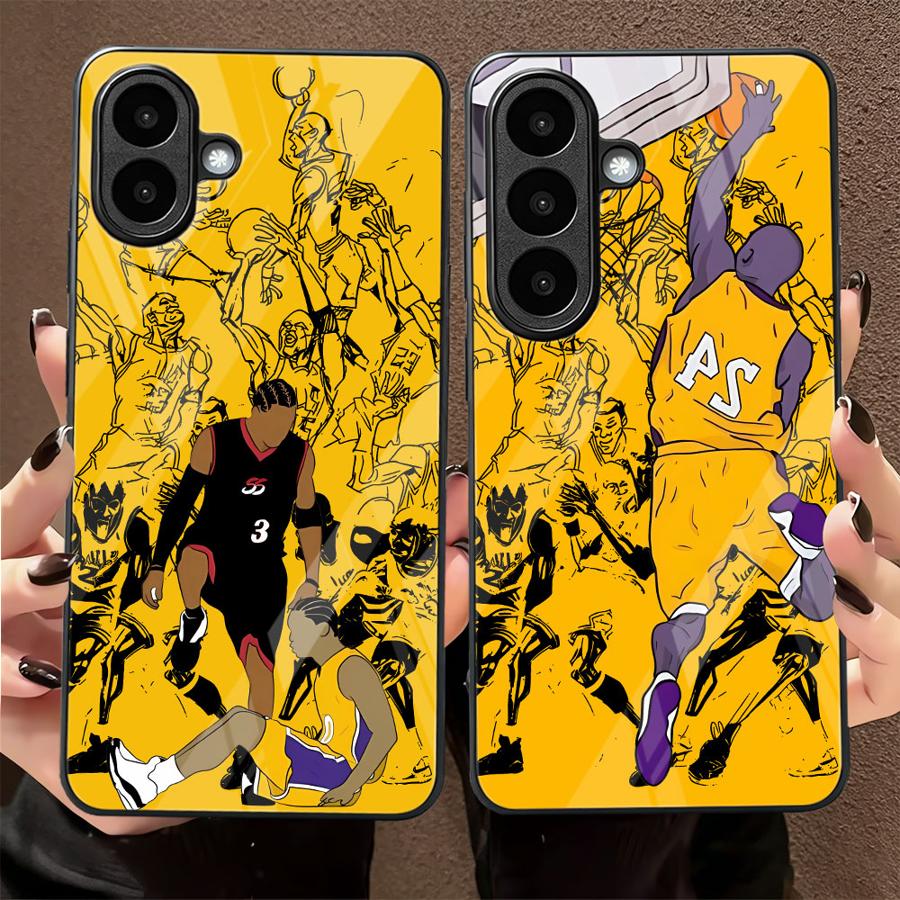Samsung Galaxy A55 - Funda de Vidrio con Diseño de