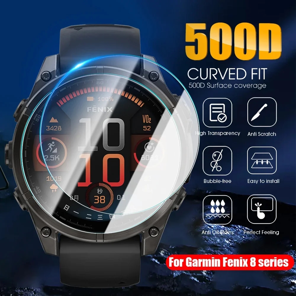 Smartwatch Screen Film - 1/5 Uds 9H HD vidrio templado