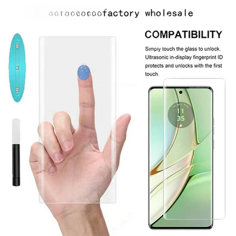 Protector de pantalla para Mot - Curved Edge Screen reseña y precio