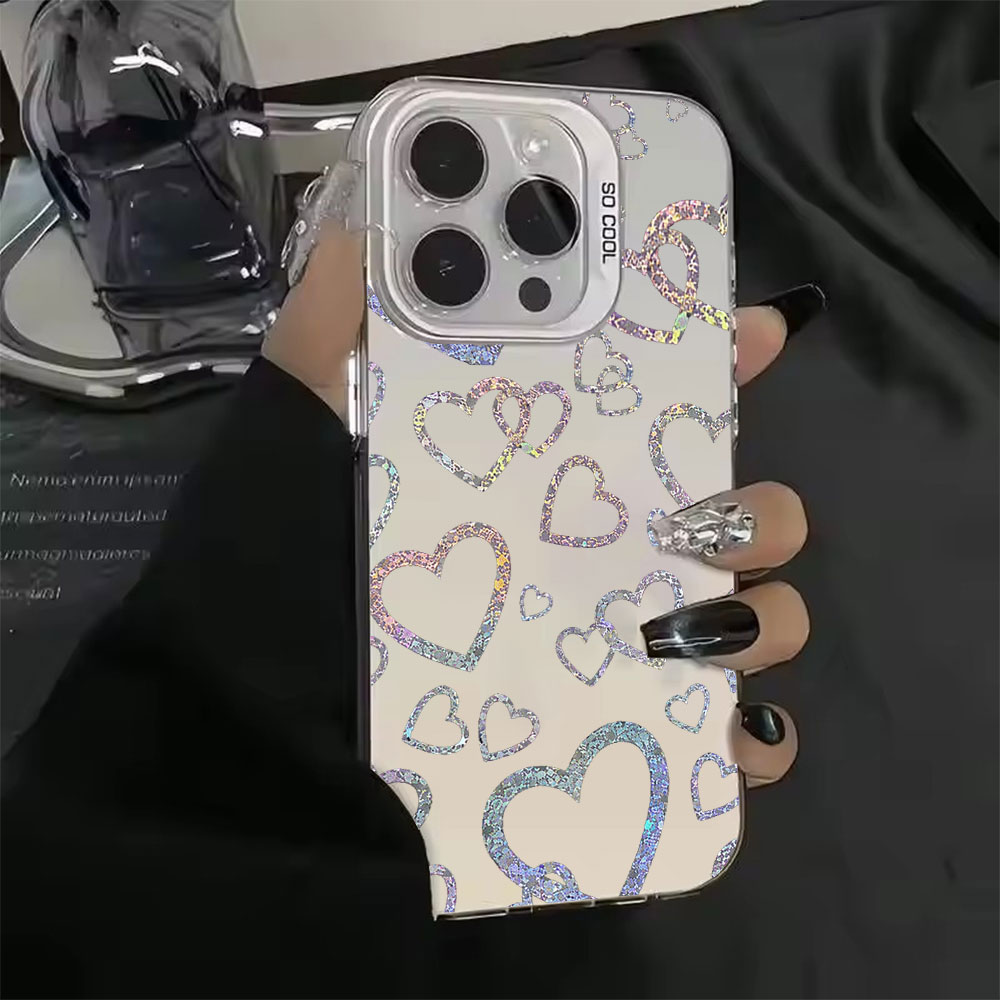 Funda con estampado de corazon - Apple Iphone 16 reseña y precio
