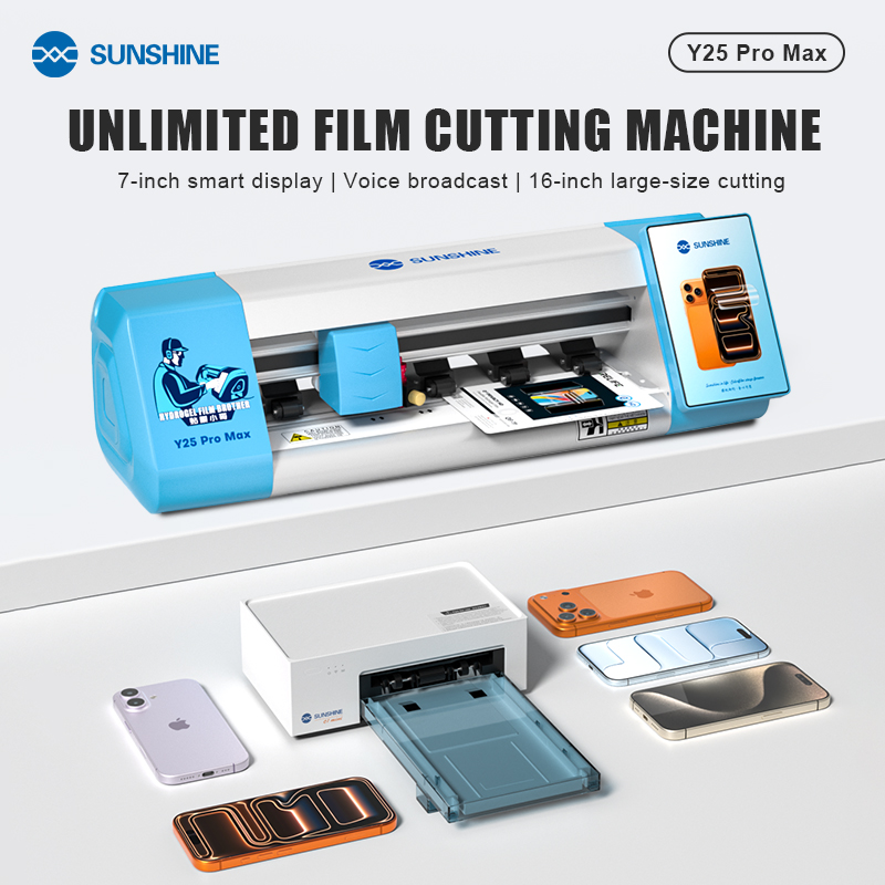 SUNSHINE Y25 Pro Max Máquina d - Screen Protector Cutter reseña y precio