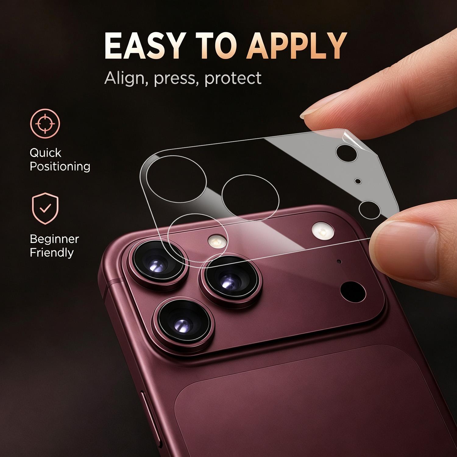 Protectores de cámara para iPh - Glass Protector Auto reseña y precio