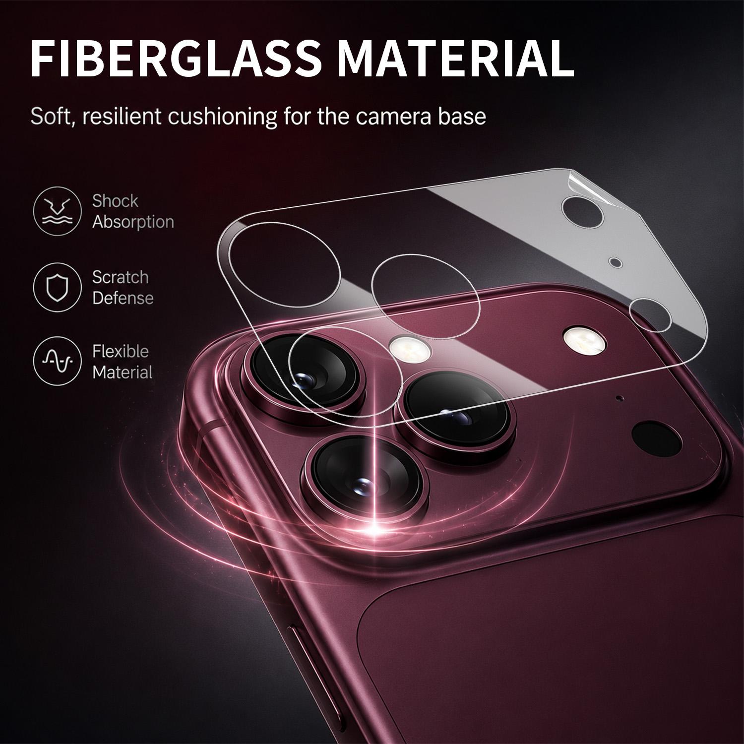 Protectores de cámara para iPh - Glass Protector Auto reseña y precio