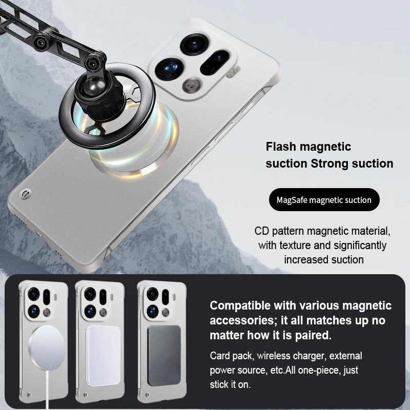 Funda magnética ultrafina para - Oppo Find X8 reseña y precio
