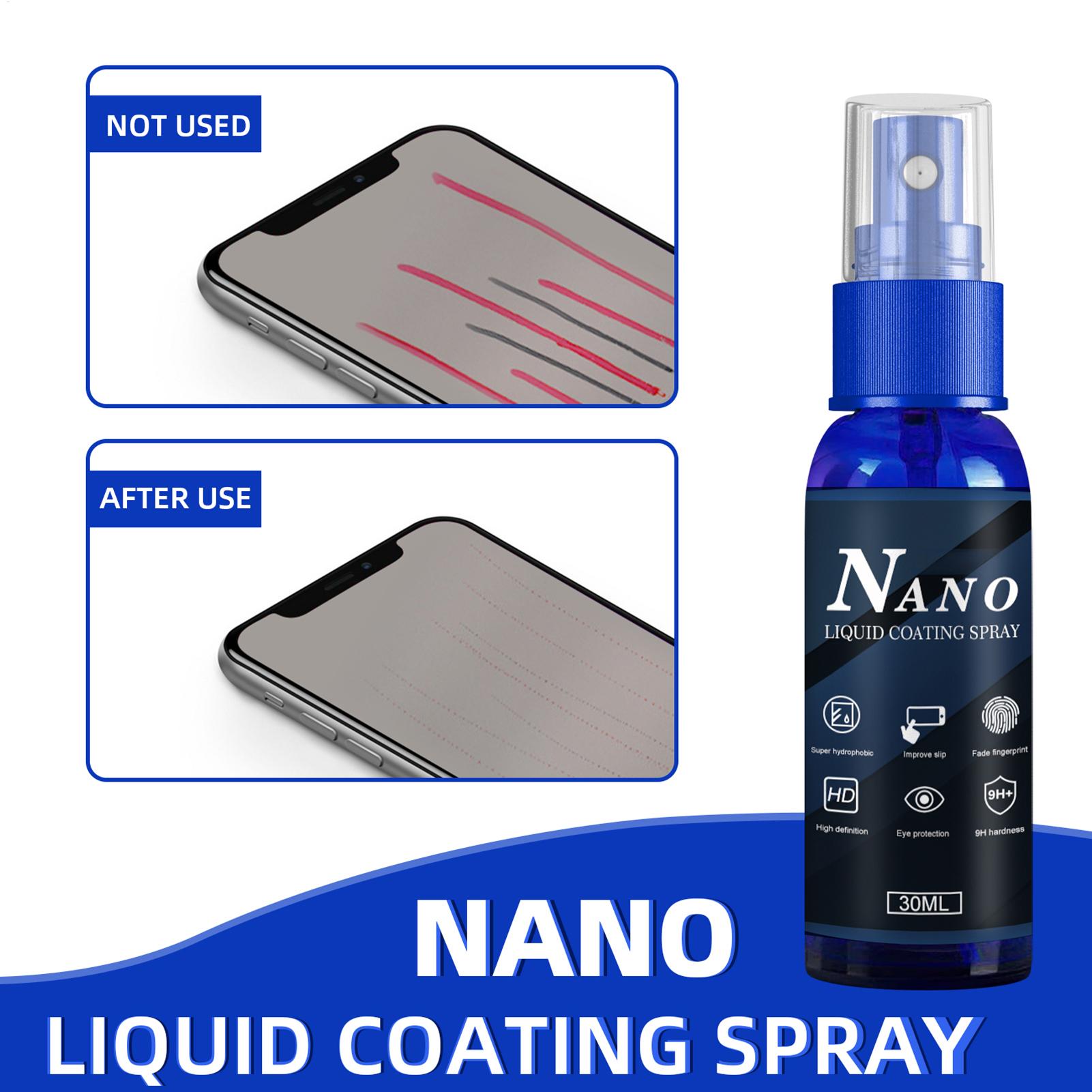 Liquid Screen Protector Spray  - Oleophobic Coating Spray reseña y precio