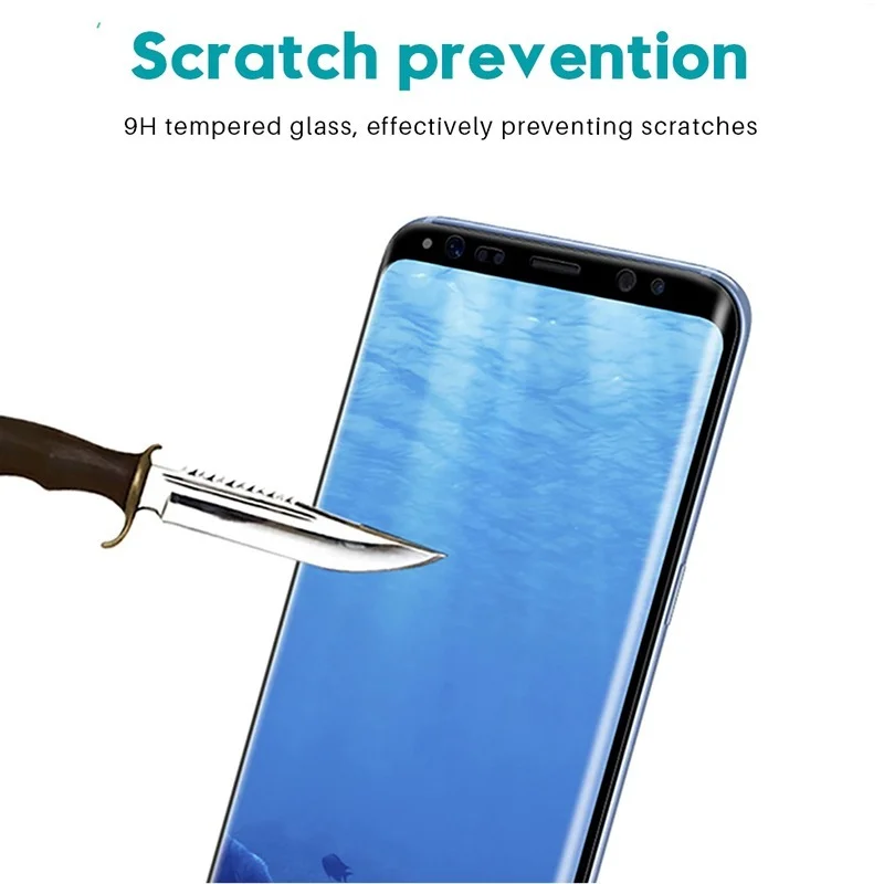 Película de vidrio templado cu - Curved Edge Screen reseña y precio